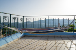 Tsfat Rooftop hammock
